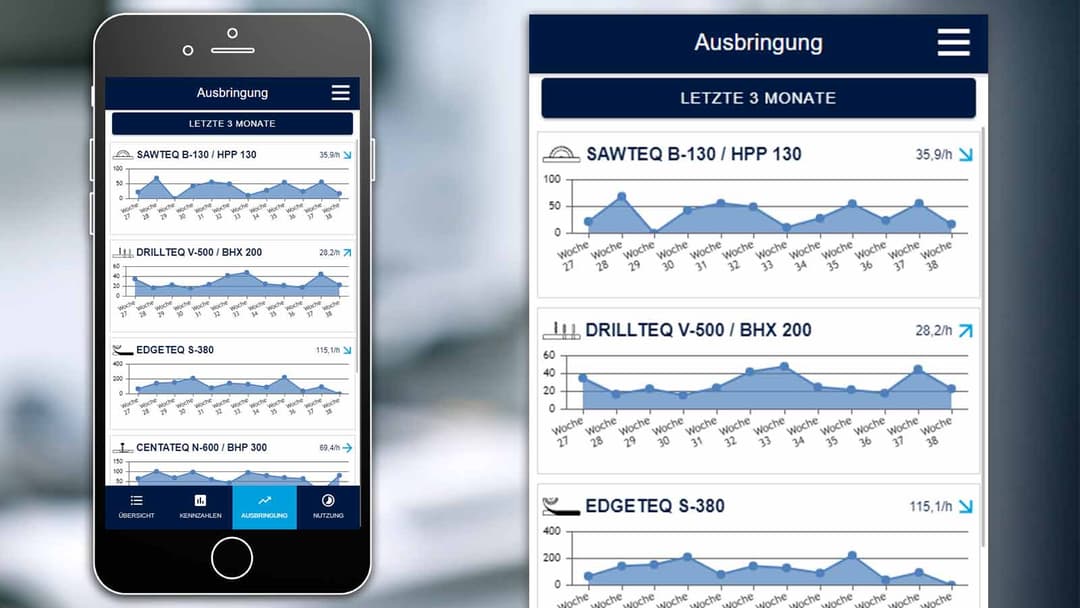 Screenshot of MMR Mobile