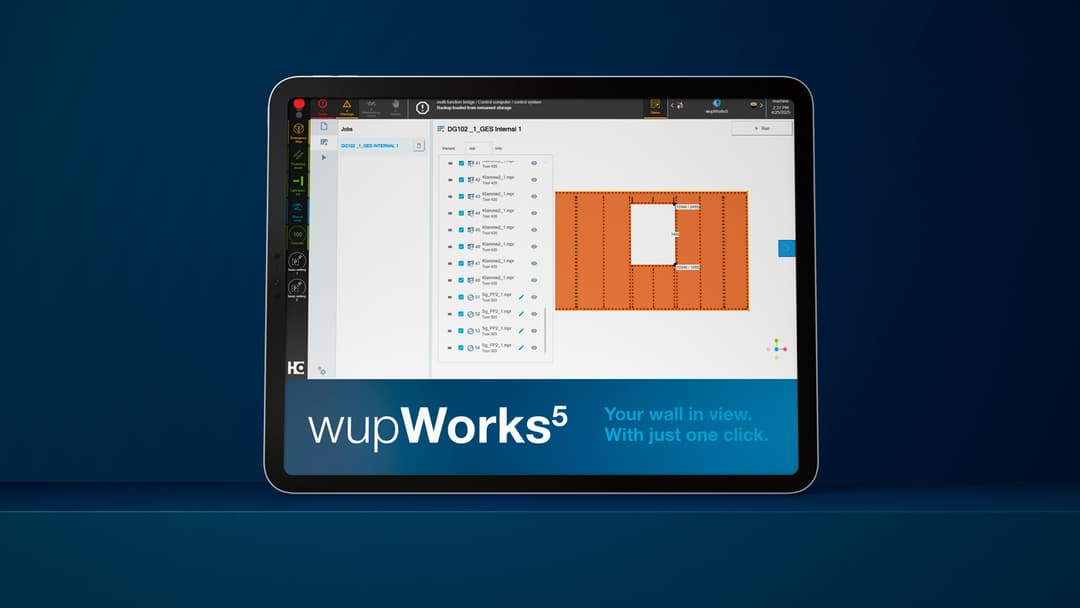 Screenshot of wupWorks
