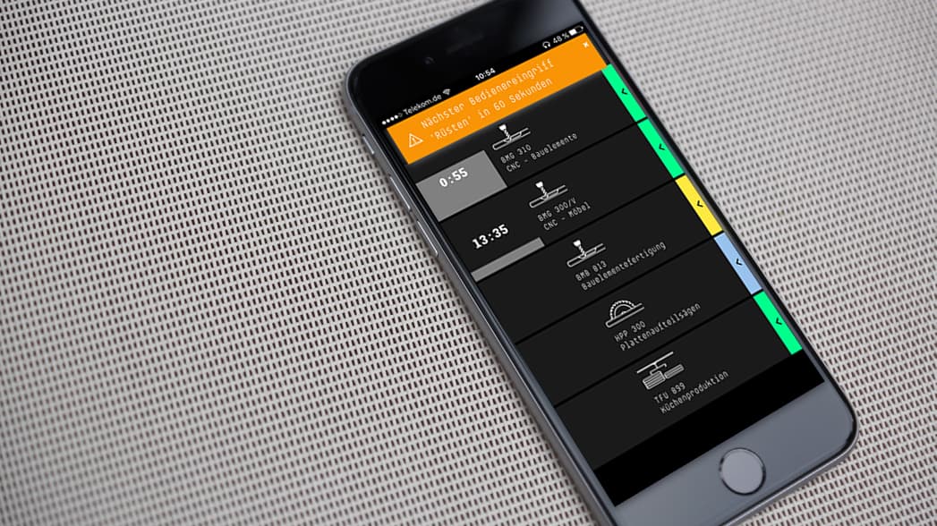 Screenshot of MachineBoard