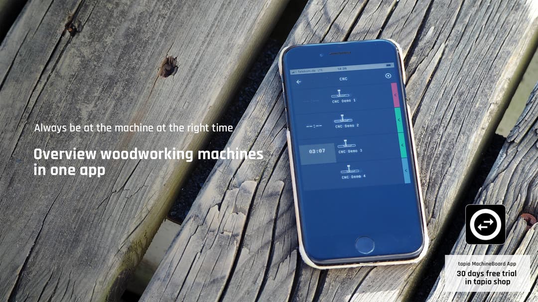 Screenshot of MachineBoard