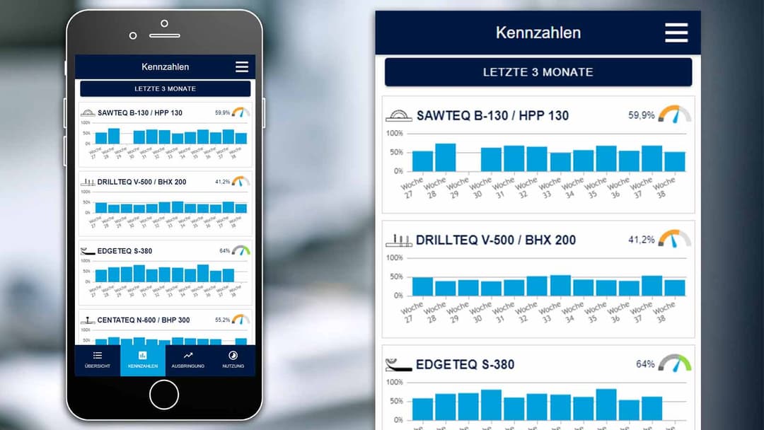 Screenshot of MMR Mobile